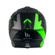 thumbnail image 4 of Casco para moto MT Targo Veneris B6 Verde Fluor Mate L, 4 of 6