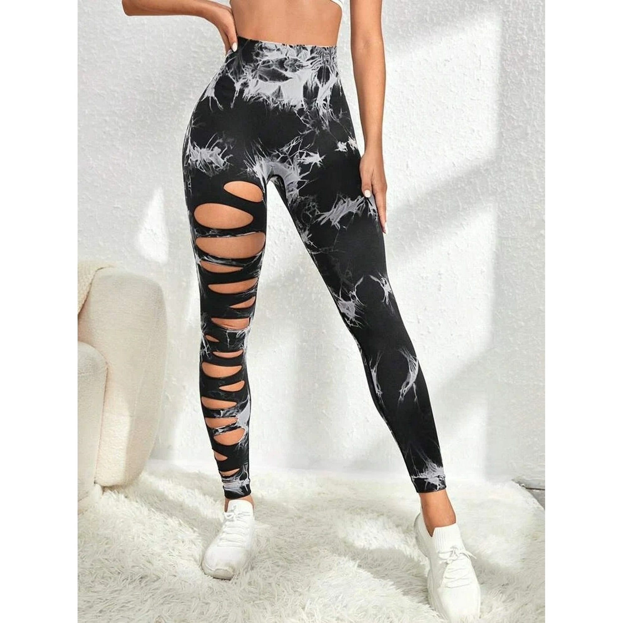 Flix Spa - Leggings Mujer Deportivos Tie Dye Para Yoga