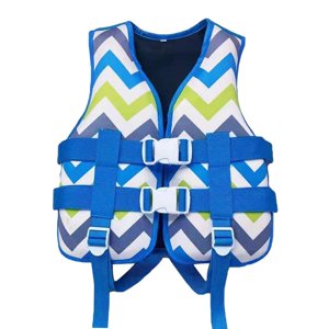 Ioensy - Chalecos Salvavidas Para Niños, Chaleco Salvavidas, Boya De Ayuda, Equipo De Playa, Chalecos De Natación Para Niños Pequeños, Azul S