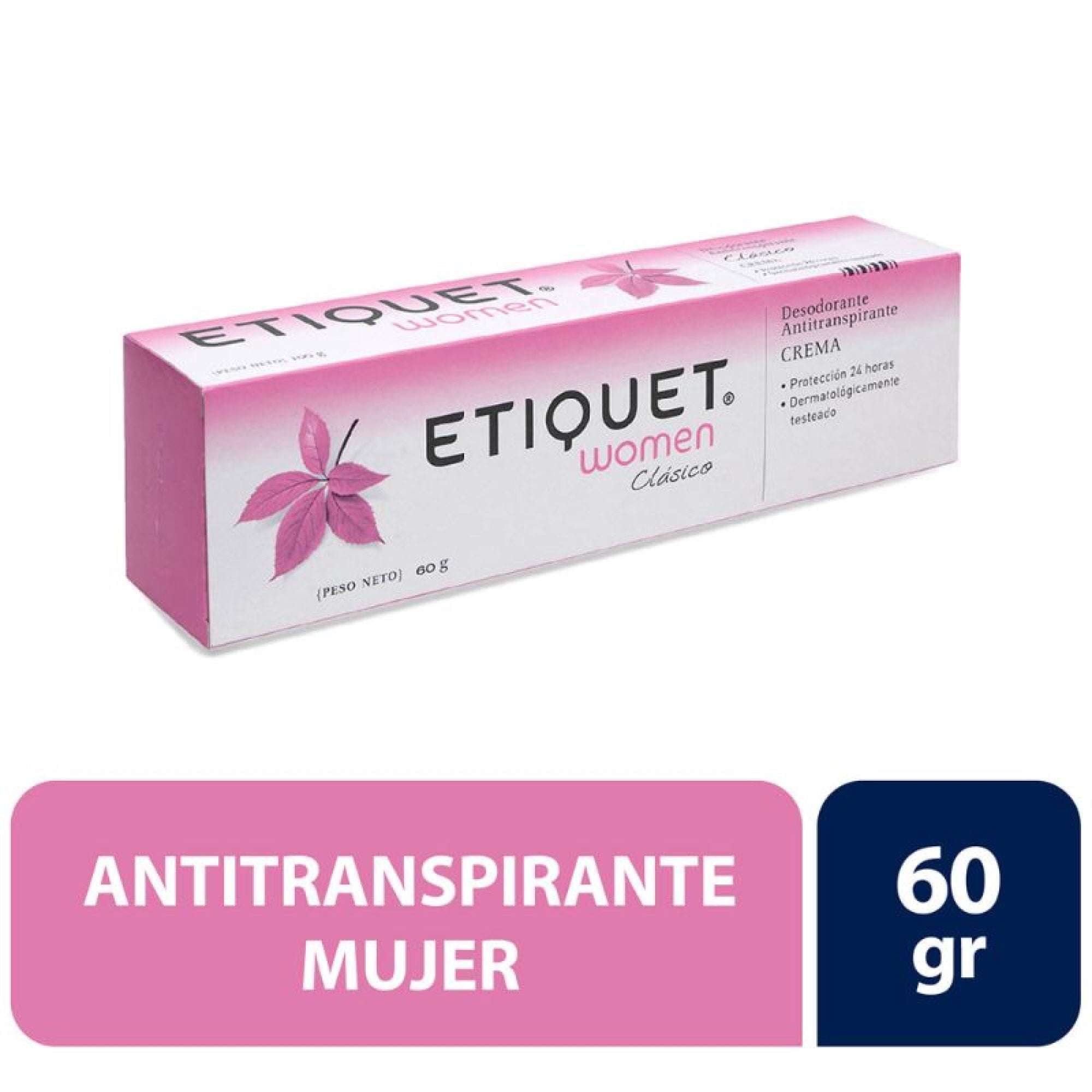 Desodorante Cremas Y Gel Etiquet Crema Women Clásico Mujer