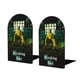 thumbnail image 1 of Breaking Bad Sujetalibros decorativos temáticos, tope para estantería con base antideslizante, uso dual para hogar y oficina - 2 piezas, 1 of 6