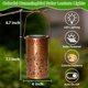 thumbnail image 5 of Farol solar exterior impermeable PASUTO con LED y colibrí, 5 of 9