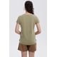 thumbnail image 3 of Polera Mujer Dobladillo Manga Verde Musgo, 3 of 4