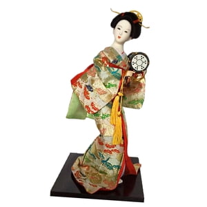 Bothyi - Figura Coleccionable Estatua Escultura Miniaturas Kimono Japonés Muñeca Geisha Estilo F
