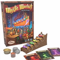 Thinkfun Mystic Market Strategy Card Game Para 2-4 Jugadores De 10 Años En Adelante: Un Em Thinkfun Think Fun
