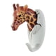 thumbnail image 5 of Gancho Con Forma De Cabeza De Animal, Soporte Para Herramientas, Gancho Para Colgar Toallas, Bolsa Para Toallas, Albornoz, 6x8,5x11cm, Jirafa, 5 of 5