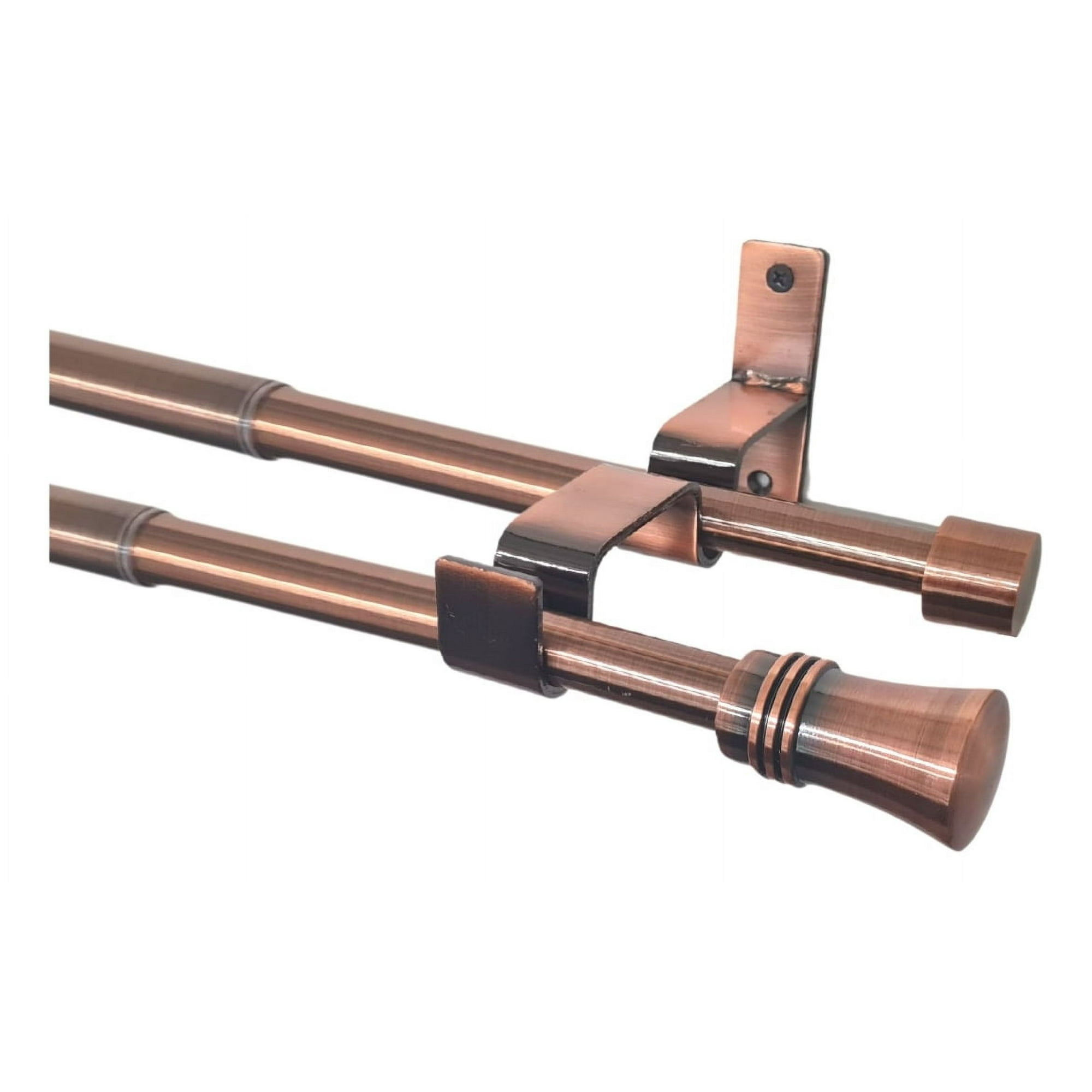 Metalhsa - Set Extensible De 120-210 Cm Color Cobre Y Terminal Cónico
