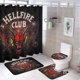 thumbnail image 1 of Juego de Cortina de Ducha 4 Piezas Hellfire Club Desmarcar, 1 of 6