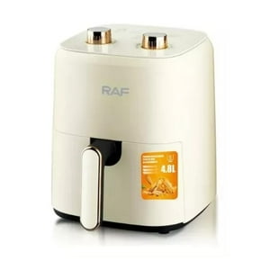 Total Click - Freidora De Aire Air Fryer 3300Ml Blanco R5237 Raf