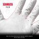 thumbnail image 3 of Guantes de bateo Franklin Sports Powerstrap, color blanco cromado, 3 of 6