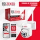 thumbnail image 2 of Cámara de Seguridad Wifi Exterior Impermeable Zeker 2MP 5G, 2 of 8