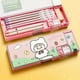 thumbnail image 5 of Organize Your Writing Essentials with our Large Capacity Double Layer Plastic Pen Box, 5 of 5