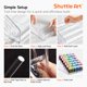 thumbnail image 5 of CADDY Shuttle Art organizador transparente de 7 niveles (paquete de 2), 5 of 7