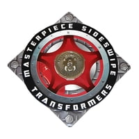 Figura De Acción Transformers Mp12 Sideswipe Con Moneda De Oro