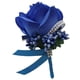 thumbnail image 5 of Estimulación Flor de rosa Broche Pin Ramillete de novia Pin Saphire, 5 of 5