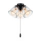thumbnail image 2 of Kit de Luz para Ventilador de Techo Aspen Creative 33 cm Negro Mate, 2 of 7