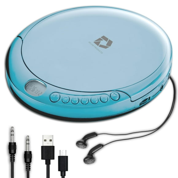 Reproductor de CD Portátil Deluxe Products Azul