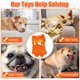 thumbnail image 5 of Juguete para perro HUGEME de peluche chirriante y crujiente – Naranja, 5 of 9