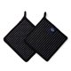 thumbnail image 1 of Manoplas de Cocina Encasa XO 20 cm Negro - Juego de 2, 1 of 6