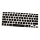 thumbnail image 2 of Pegatina De La Cubierta De La Piel Del Teclado De Silicona Inglés Ruso-inglés Para Computadoras Negras, 2 of 3
