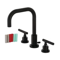 Grifo De Baño Kingston Brass Kaiser Fsc8930Ckl Negro Mate