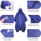 thumbnail image 2 of 6MSKS Chaqueta de lluvia para adultos talla grande con capucha, Chaqueta de lluvia, Chaqueta táctica para adultos para camping, senderismo, viajes y actividades al aire libre, 2 of 5
