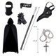 thumbnail image 5 of Disfraz de terror steampunk de Plague Doctor Mask para Halloween, 6 unidades, 5 of 7
