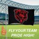 thumbnail image 2 of Bandera exterior de los Chicago Bears 91 cm – BANNER Team Sports America, 2 of 6