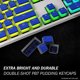 thumbnail image 2 of Set de keycaps HK Gaming Pudding Doubleshot PBT completo de 108 teclas OEM, 2 of 6