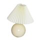 thumbnail image 4 of Decoración De Lámpara Plisada LED Para Dormitorio Oficina Crema Pantalla De Cerámica Crema, 4 of 5