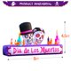 thumbnail image 4 of Decoración inflable para Halloween DomKom Día de los Muertos, 8 pies, 4 of 6