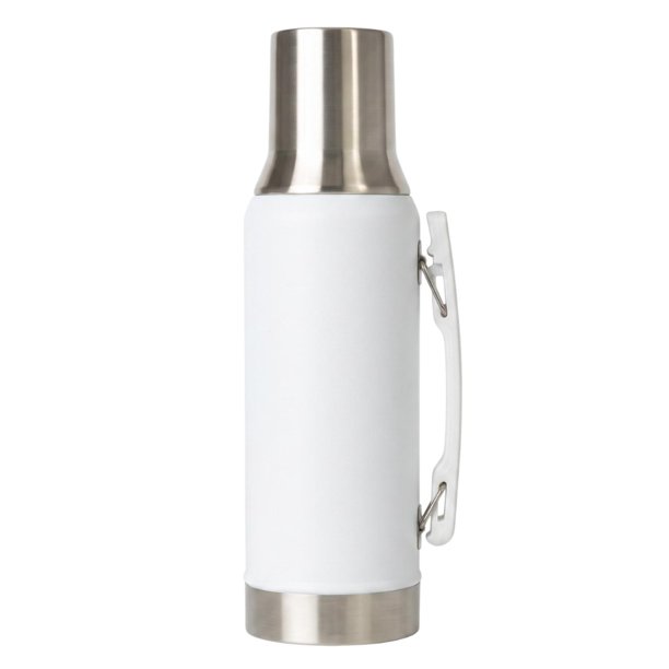 Termo Para Mate 1,2 L Acero Inoxidable Con Pico Cebador blanco