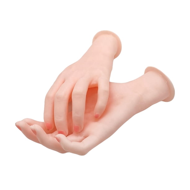 Maniquí de mano, soporte de exhibición para manicura, uñas acrílicas, organización del hogar, soporte para presentación de joyería, modelo de práctica