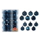 thumbnail image 1 of 48 Piezas De Adornos Colgantes De árbol De Navidad Para Decoración De Fiesta De Año Nuevo Azul, 1 of 5