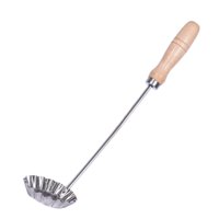 Magideal - Manual De Tartas De Huevo Frito Cuchara Herramientas De Cocina Práctico Portátil Fácil De Usar Resistente Al Desgaste Resistente Al Calor Para La