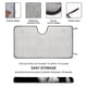 thumbnail image 2 of Olivia Rodrigo Parasol para Parabrisas Delantero Protector Plegable, Visera Solar para Auto Bloquea Rayos UV Mantiene tu Vehículo Fresco 130cm*70cm, 2 of 6