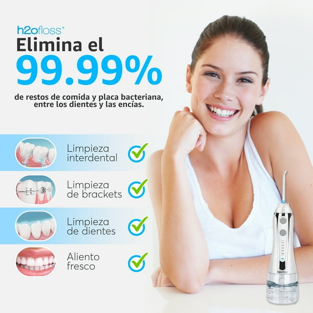 Irrigador Dental Limpiador De Brackets Dentales Set Irrigador