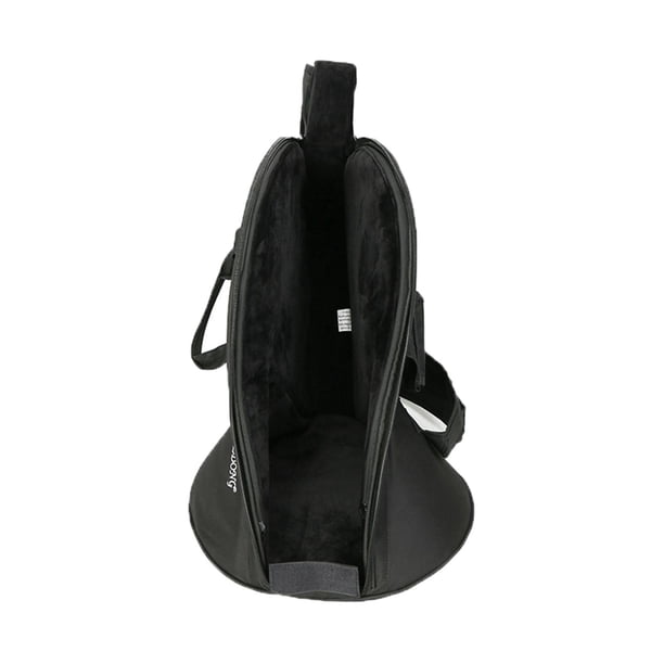 Bolsa de cuerno francés multifunción Estuche de almacenamiento Estuche de tela Oxford duradero y grueso Manija acolchada a prueba de agua Mochila de