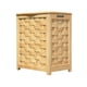 thumbnail image 1 of Cesto de ropa de madera Oceanstar RHV0103N rectangular de chapa, 1 of 1