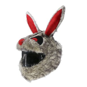 Magideal - Funda Navideña Para Cascos De Moto, Sombrero Para Cascos De Navidad, Accesorios De Esquí, Gorro Navideño De Cara Completa, Paseos Divertidos, Regalos, Conejo