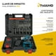 thumbnail image 4 of Llave de Impacto Inalámbrica Dynamo 21V + 2 Baterias y Acss, 4 of 8