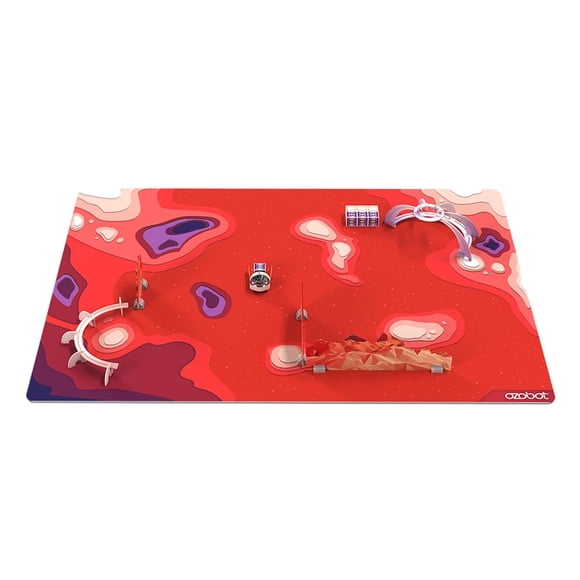 Tapete de desafío Ozobot Misión a Marte 61 x 84 cm