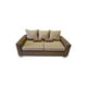 thumbnail image 3 of Sofa Tres Cuerpos Marron Lino, 3 of 3