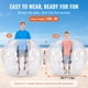 thumbnail image 3 of Bola inflable VEVOR para parachoques, 1 paquete, 1,5 m, bola de sumo zorb, 3 of 9