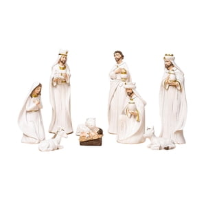 Bothyi - Belén Jesús Muñeca Estatua Regalo Decorativo Oficina Hogar Decoración