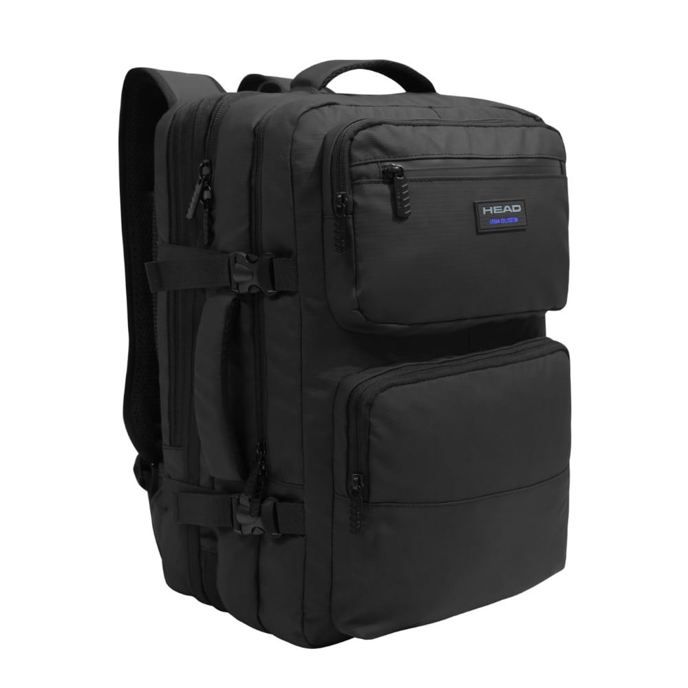 Mochila Viaje Expandible Journey Reverse Negro Head