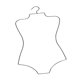 thumbnail image 2 of Percha De Trajes De Ba?o Para Ni?os, Percha De Bikini Con Forma De Cuerpo Para Ropa, Abrigo, Ropa De Playa, 2 of 5