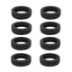 thumbnail image 5 of 8x Fundas De Silicona Para Ruedas De Equipaje, Protector Contra Arañazos, Cubierta Para Ruedas De Maleta, Color Negro, 5 of 5