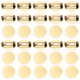 thumbnail image 1 of 50 Piezas de Bandejas Redondas de Broche en Blanco con Alfiler Broche de Metal Clip de Pin Base de Disco para Corsage Insignias de Identificación (21mm/0.8"), 1 of 7