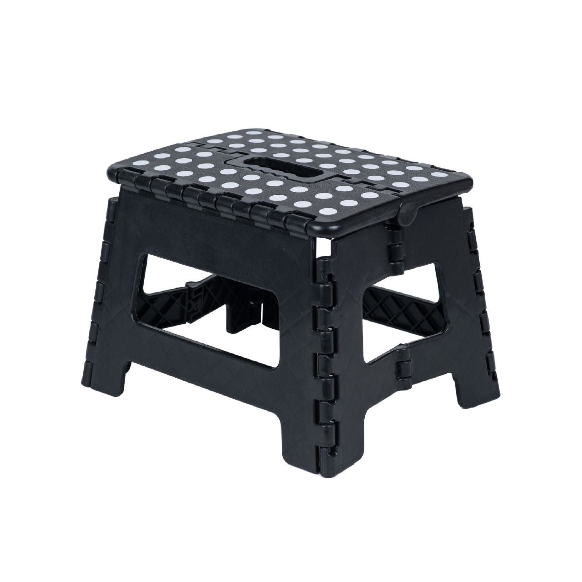 Haus - Piso Pp002 Plegable Peldaño De Cocina Negro